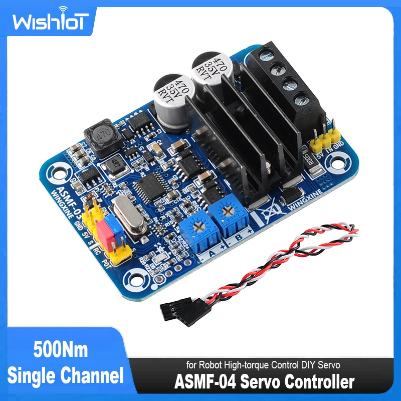 ASMF-04 Single Channel High Torque 500Nm Controller for Robot High-torque Control DIY Servo (ASMF-03 Upgraded Version)