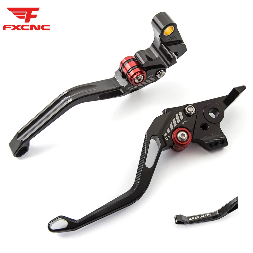 

For Suzuki GSXR1000 GSXR 1000 2001-2004 Motorcycle Brake Clutch Lever 3D CNC Adjustable Motorbike Brake Lever Accessorie Lever