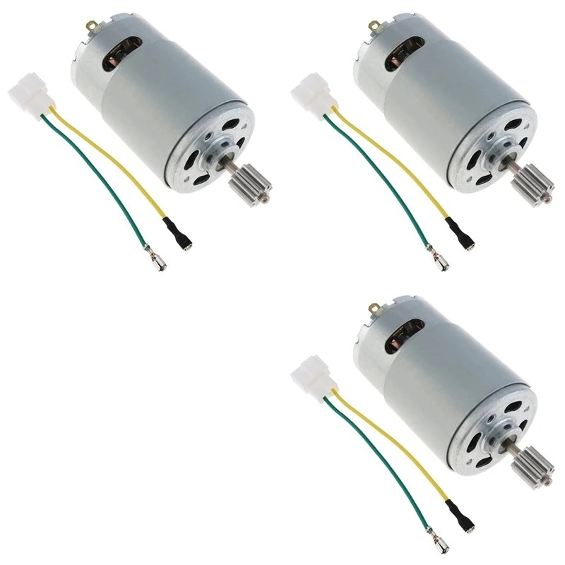 T21C 3X RS550 12V 12000 DC Motor 12000 RPM Children's Electric Toy Car Motor Remote Control Car Motor Speed