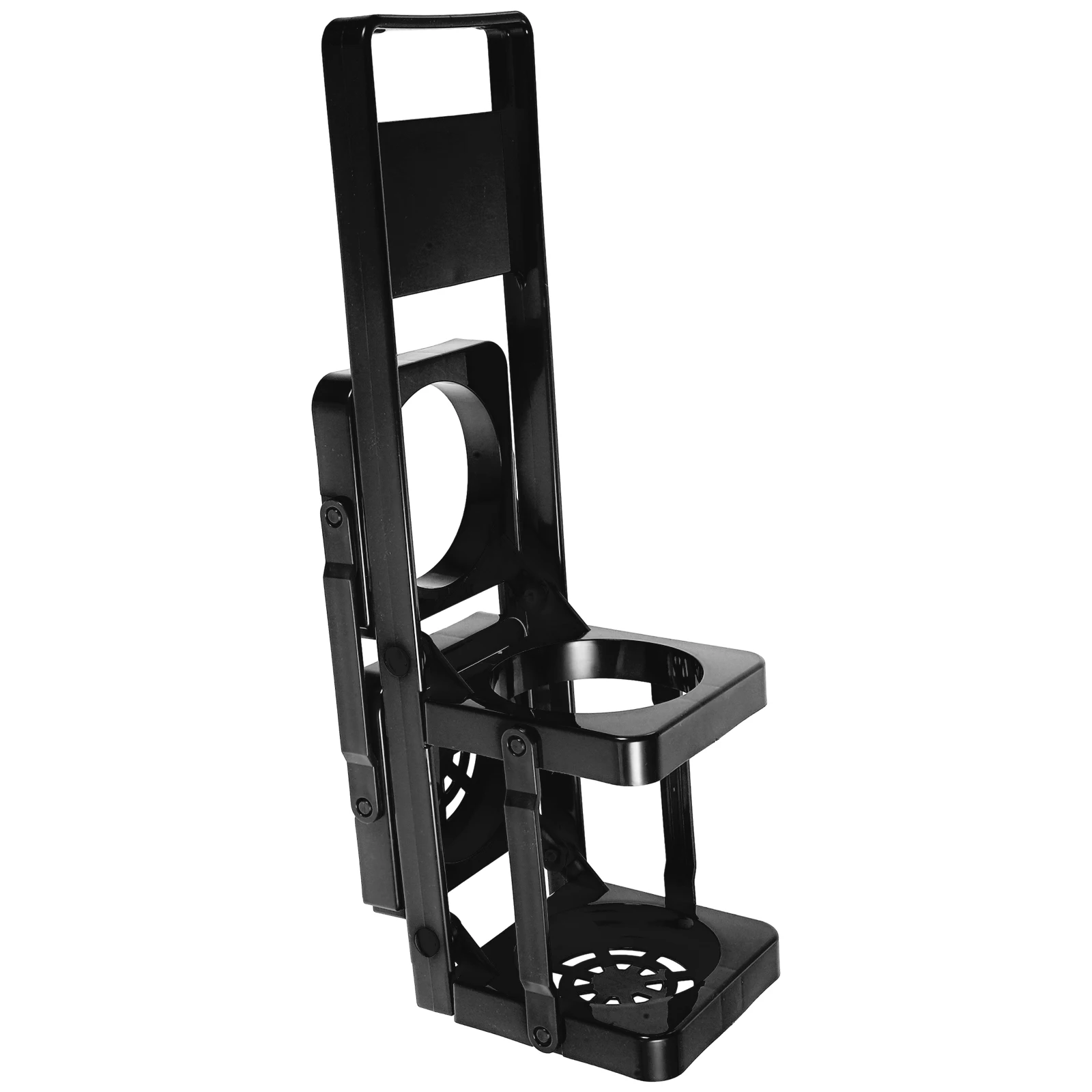 

Reusable Beer Foldable Plastic Drink Carrier Portable Holder Black Folding Beer Basket Racking Picnic