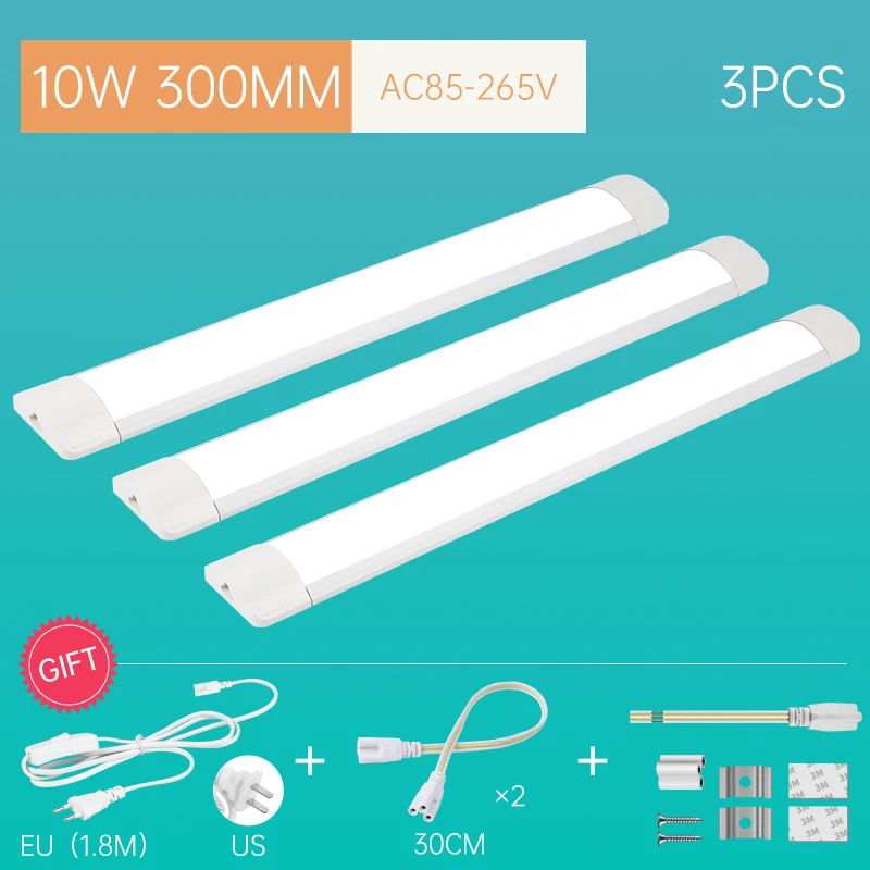 CHENBEN Led 220V Rohr Licht Zimmer Streifen Mit Kabel Rohr Lichter Leuchte Für Home Schlafzimmer Küche Schrank Beleuchtung innen Lampe 110V Rohr 7