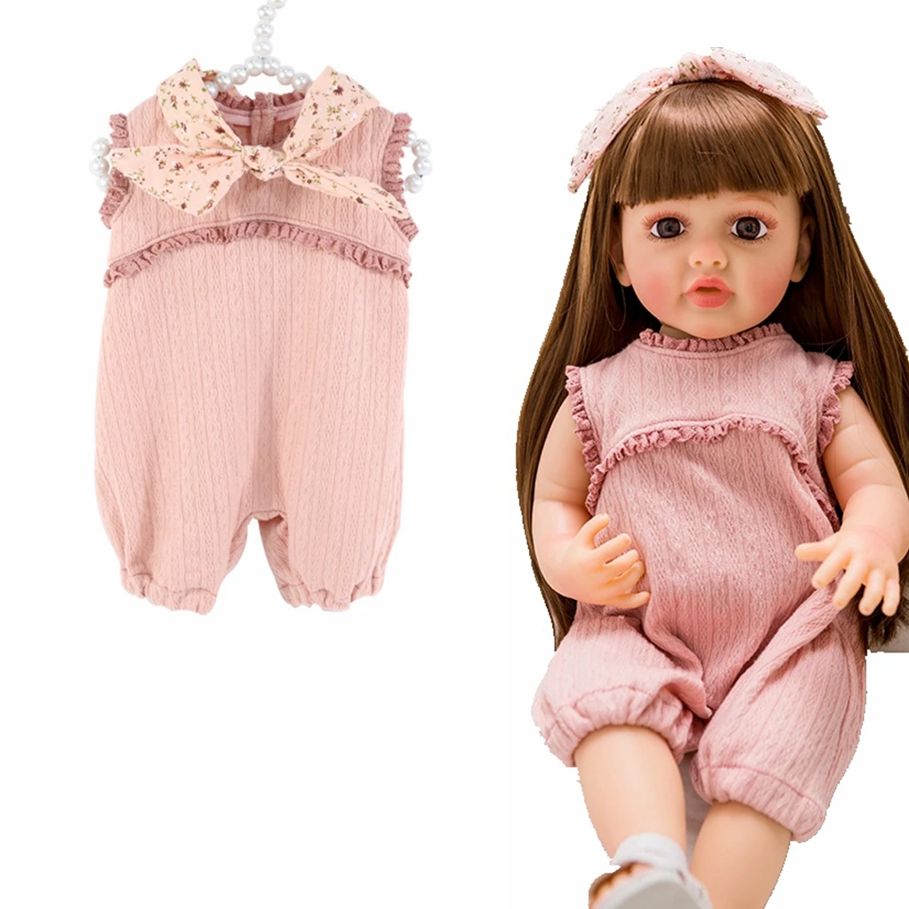 Doll Clothes for 55cm Dolls 22inch Doll\'s Clothing Sweater Dress Overall  DIY Toy Dolls Outfit for Dolls Clothes Accessories