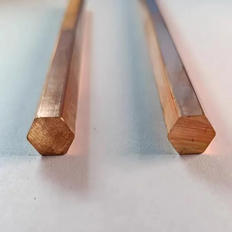

Hexagon Hex Copper Bars Rods Long 100mm 250mm 500mm 1000mm