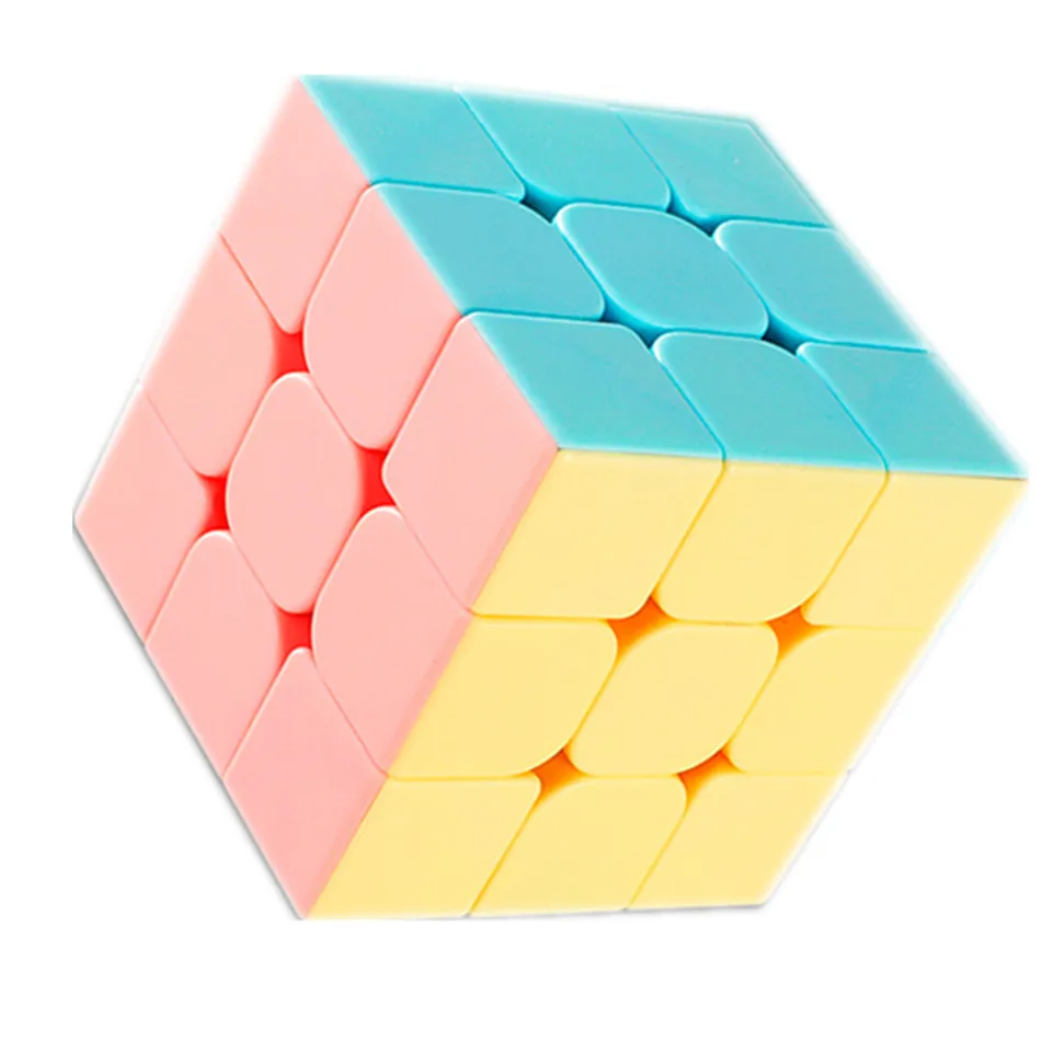 ShengShou Legend S 3x3 Macaron/Stickerless/ Balck Magic Cube, cubos de velocidad profesionales, juguetes educativos