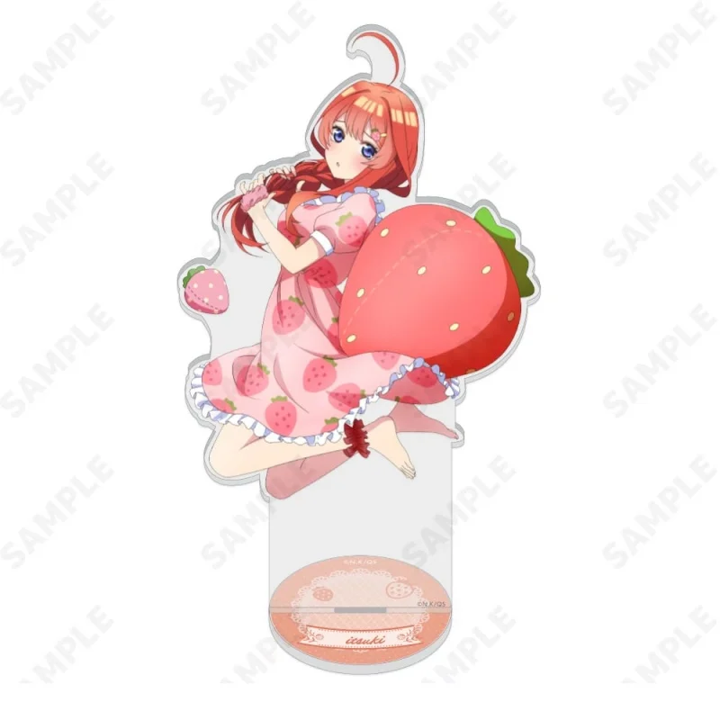 The Quintessential Quintuplets Acrylic Stand With Base Two‑Side Printed Desktop Collectible Ornament Birthday Gift Keychain