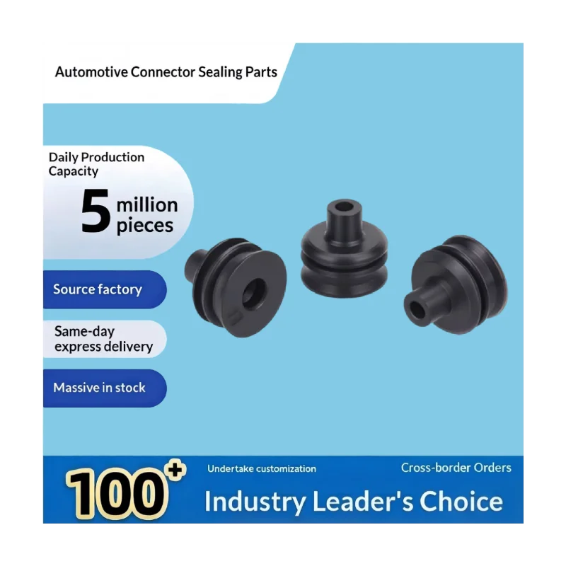 Connector Accessories Silicone Seal for Automotive Wiring Grommet Harness Connector Plug Sealing BSD-010