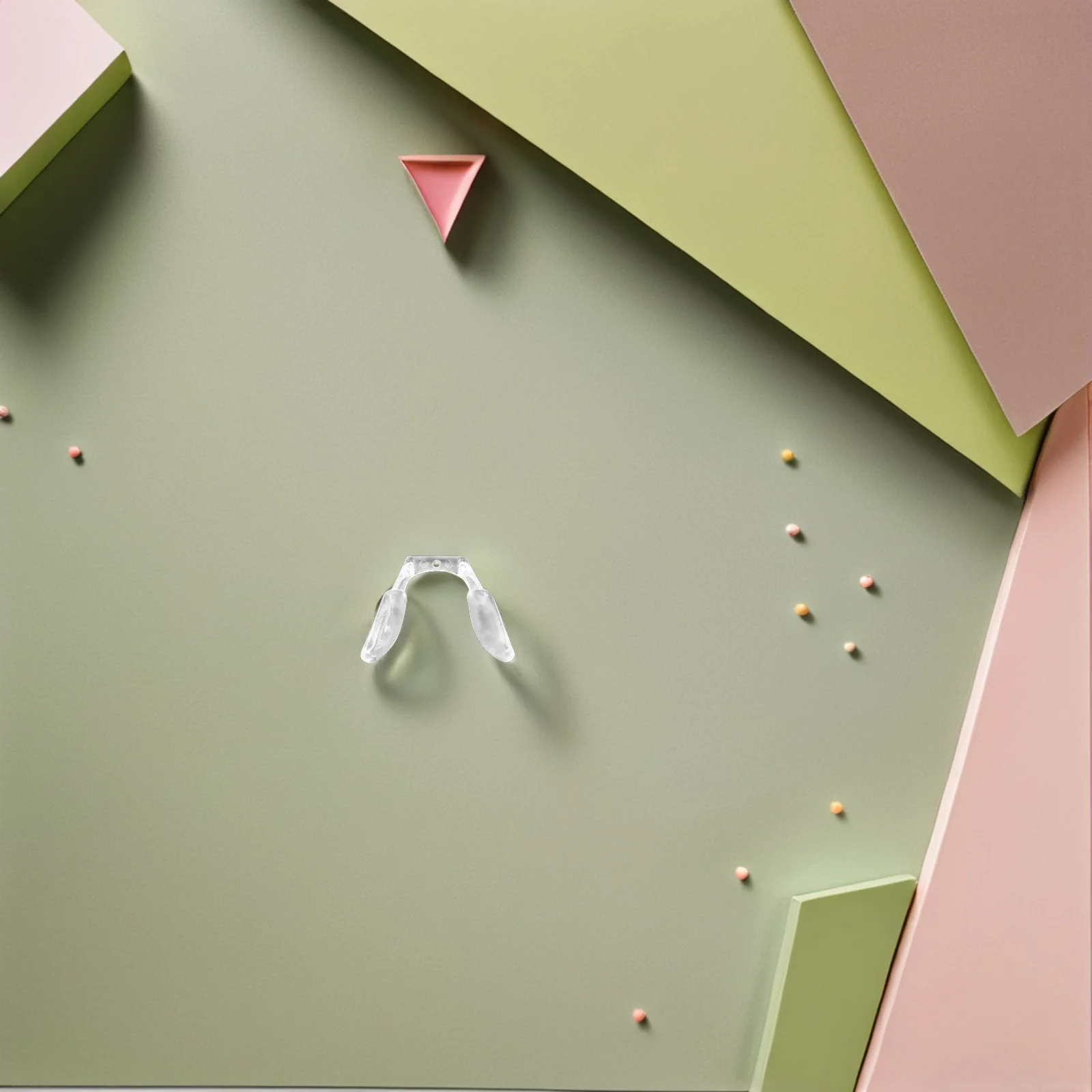 

4Pcs Silicone Glasses Nose Pads High-End Comfortable Fit Anti-Slip Replacement for Eyeglasses Sunglasses Optical Frame Supplies