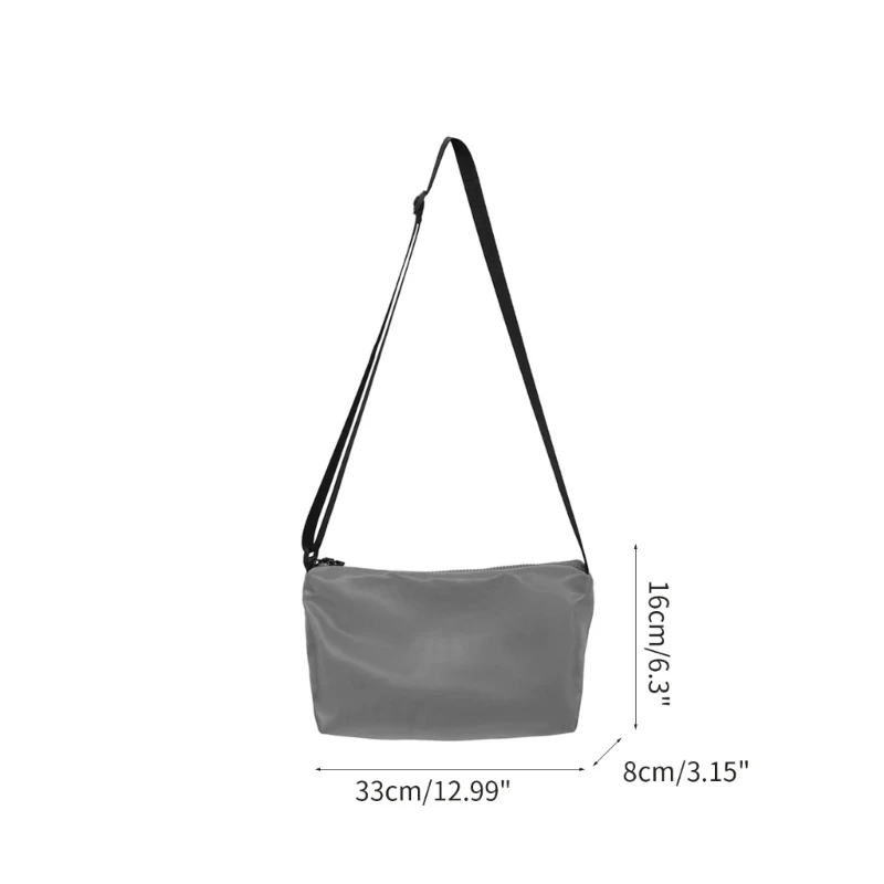 Fashionable Waterproof Nylon Sling Bag for Everyday Use Shoulder Crossbody Bag