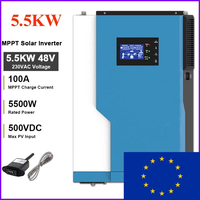 Parallel Connection 5500W 5KW 48V MPPT Hybrid Solar Inverter 100A With WIFI /Can Activate LifePO4 /Can Work Without Batteries