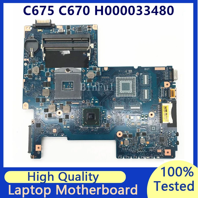 

Mainboard For Toshiba Satellite C670 C675 L770 L775 H000033480 HM65 DDR3 Laptop Motherboard 100% Full Tested Working Well