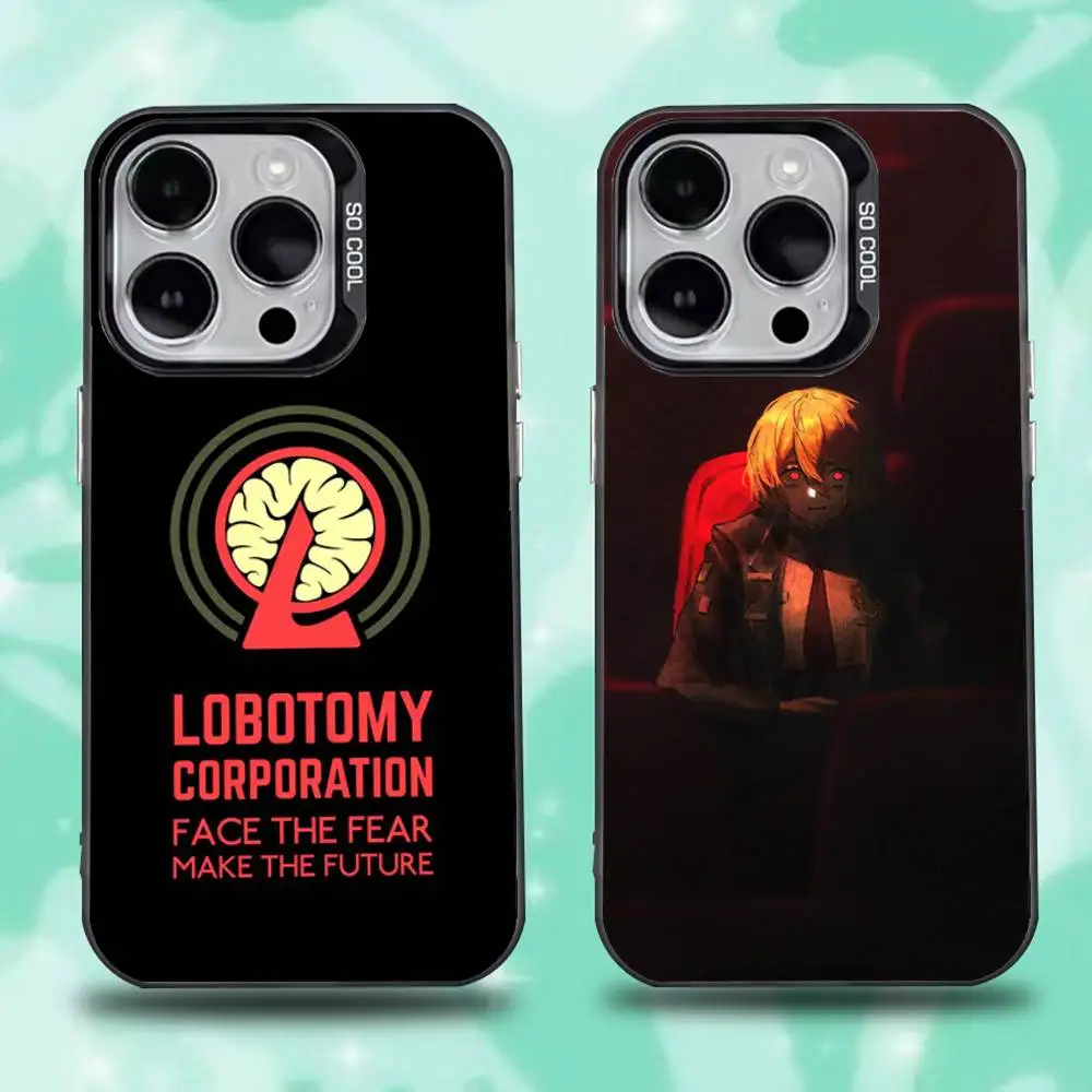 

Limbus C-Company Game For iPhone 17,16,15,14,13,12,11,Pro,Max,Plus,E,Air,Mini Anti Fall Black Matte Hard Bumper Phone Case