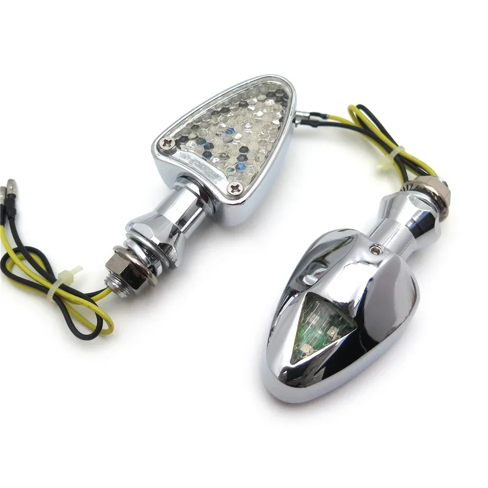 

Motorcycle Universal Lens Amber LED Turn Signal Blinker Light 10mm Mounting Bolt for BMW/KTM/HONDA/KAWASAKI/SUZUKI/YAMAHA/DUCATI