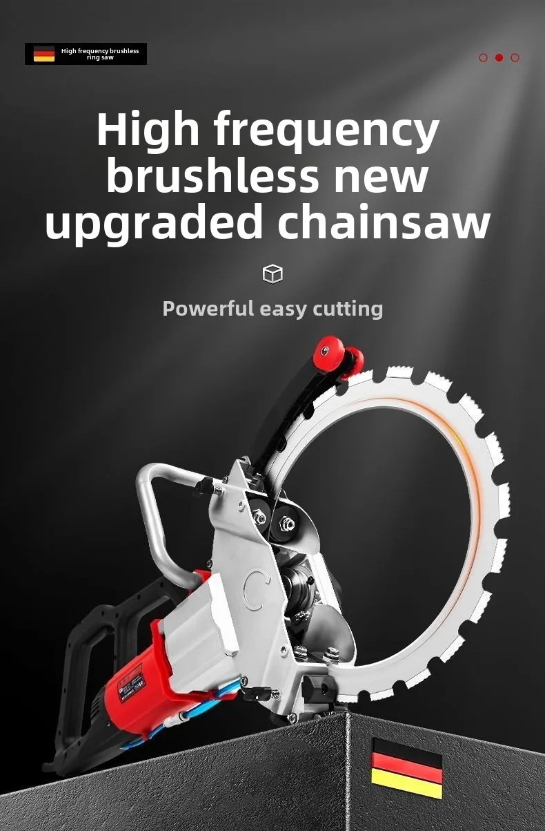 

Circle saw wall cutter concrete high frequency brushless steel portable high power
