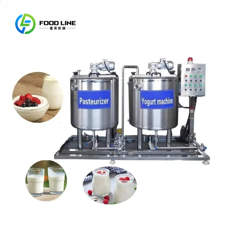 Customized 100/200/300/500/1000L Juice & Dairy Storage Jar Pasteurizer Sterilization Mixing Machine Milk Pasteurization Machine