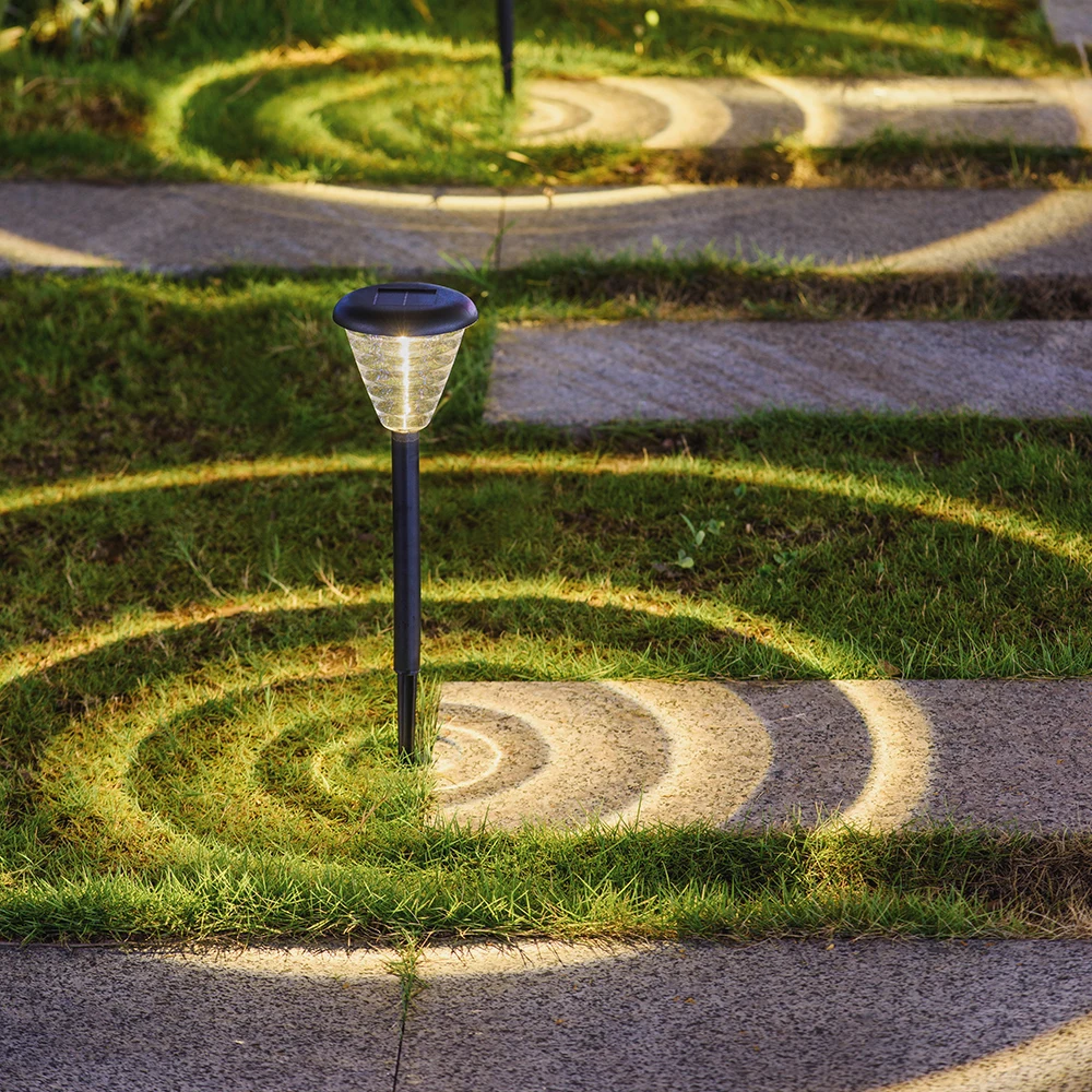 RGB Color Changing Solar Led Lights Outdoor Light Control Waterproof Courtyard Pathway Garden Decoration Lawn Landscape Lamp