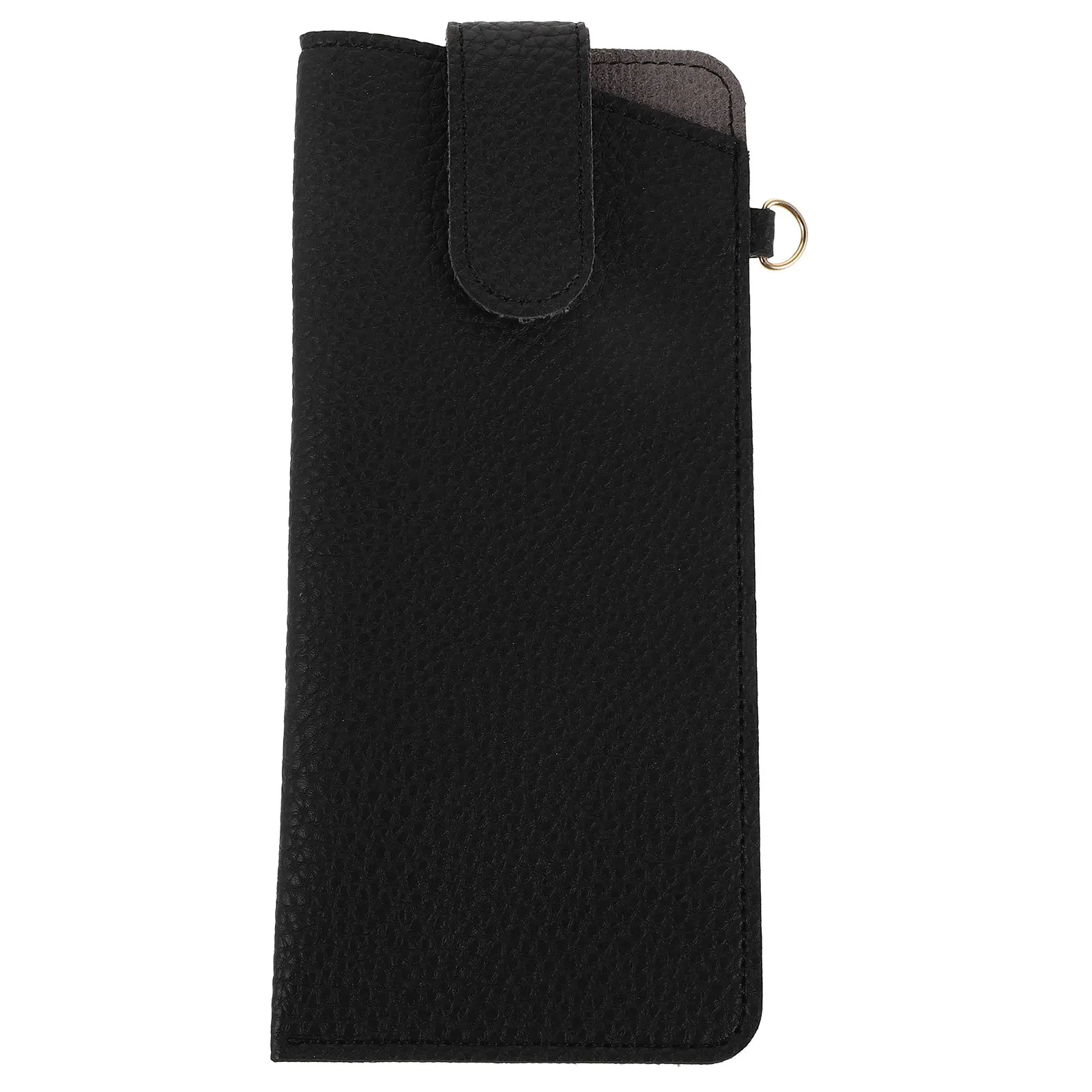 

PU Soft Sunglasses Case Compact Eyeglass Pouch Neck-Hanging Sunglasses Organizer Bag for Women Portable Glasses Storage Holder