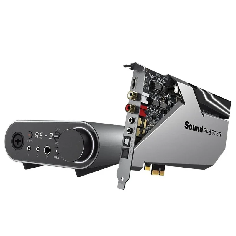 AE 9 sound card professional esports FPS game live streaming host 5.1\ 7.1 built-in computer advanced stand-alone desktop headse