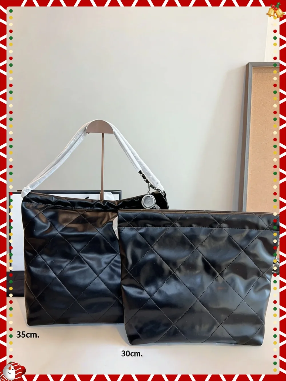 

SIZE: 34X8X34 or 30X8X30 CM Fashionable Versatile bags leather Shoulder strap Hand-held no boxes