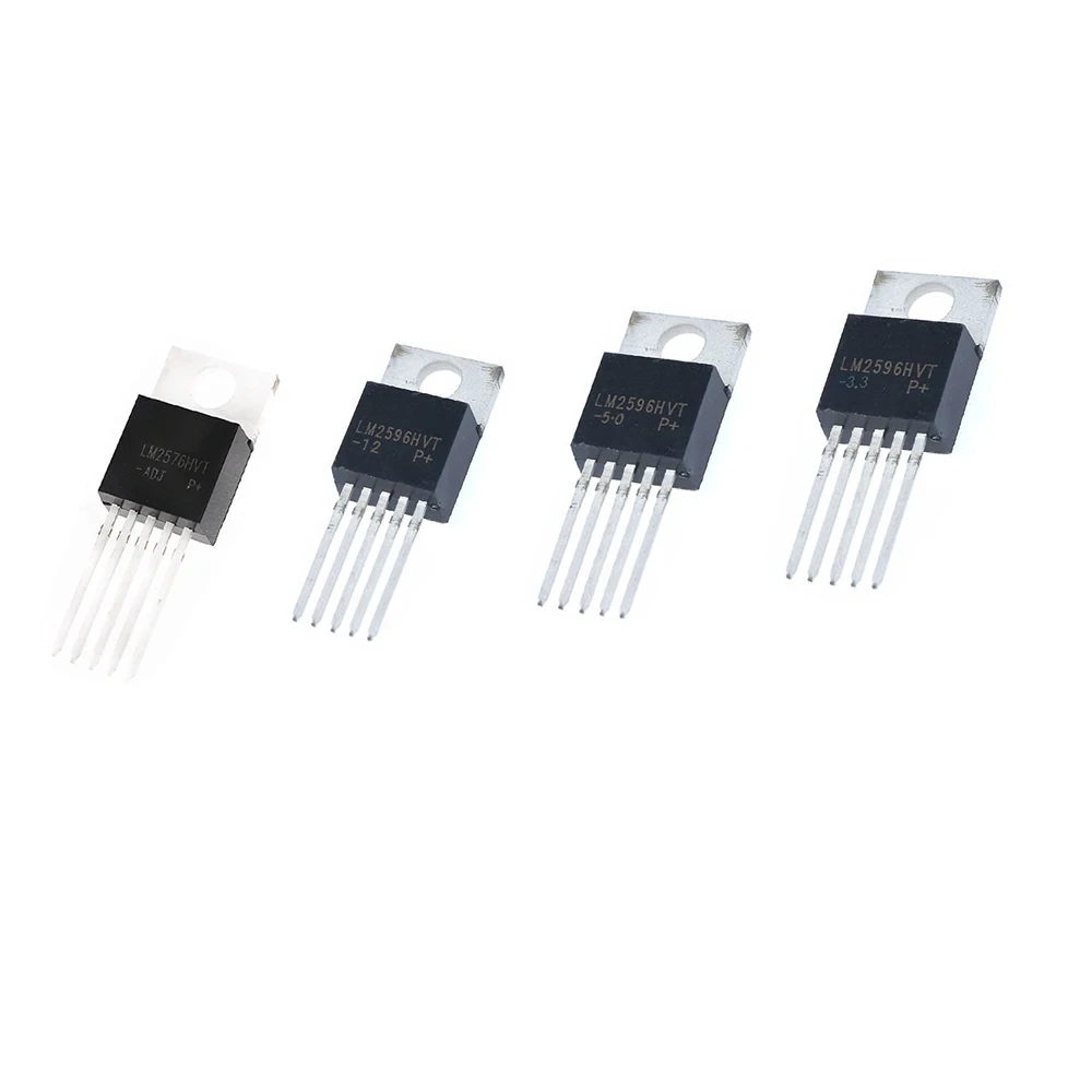 Voltage Regulator Chip 5PCS/LOT LM2596HVT LM2596 LM2596HVT-3.3 LM2596HVT-5.0 LM2596HVT-12 LM2596HVT-ADJ TO-220 TO-220-5