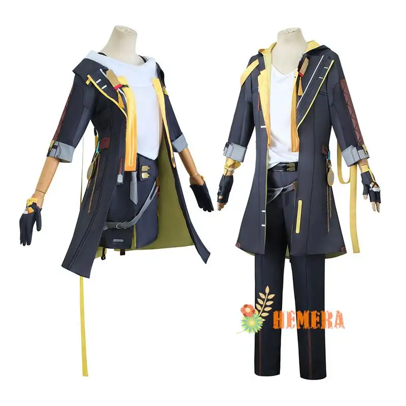 Honkai Star Rail Wegbereiter Stelle Caelus Cosplay Kostüm Halloween Anime Karneval Party Männer Frauen uniform einschl ießlich Handschuhe