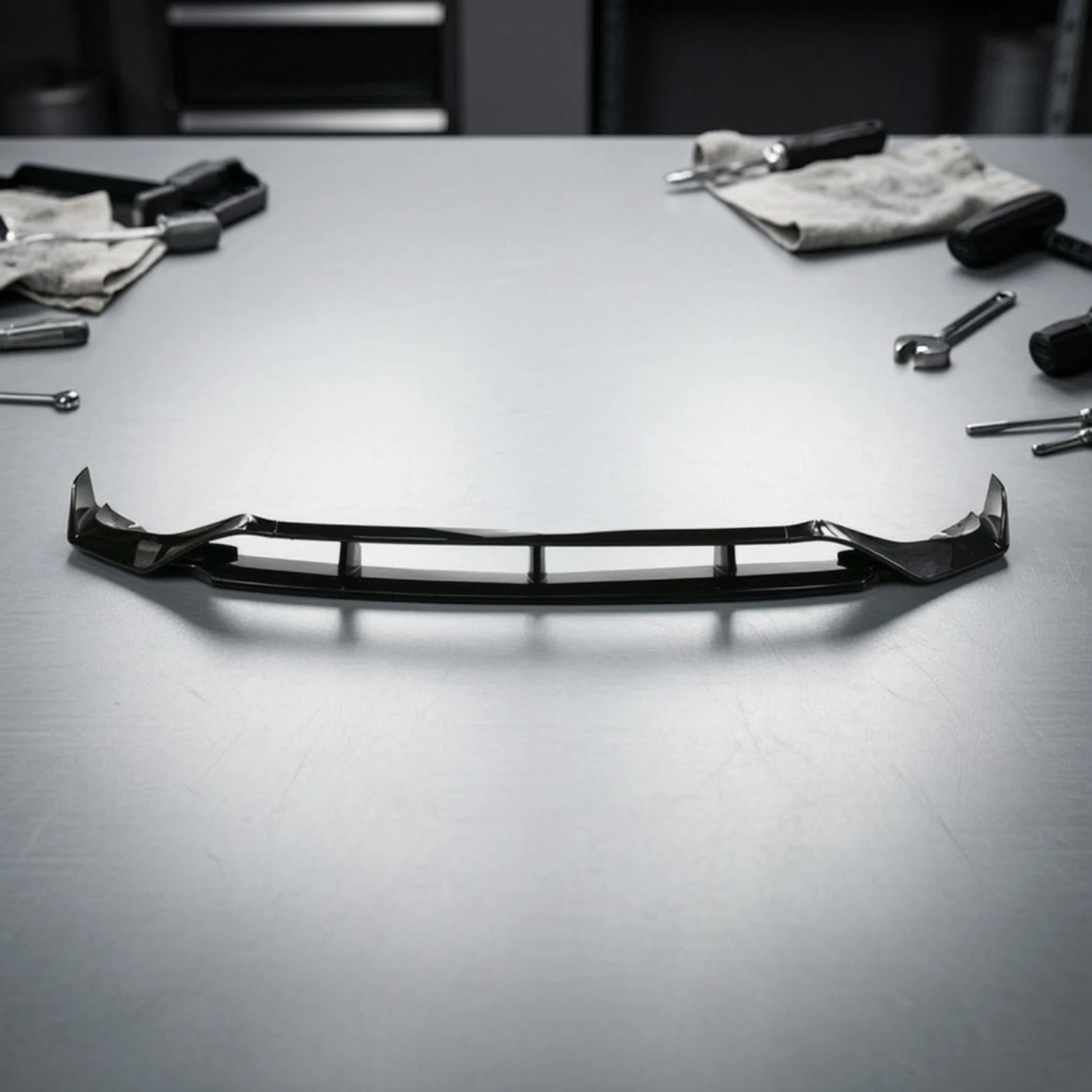 Front Bumper Lip Splitter Personalized Front Lip Splitter Car Body Kit Low-Profile Long-Lasting