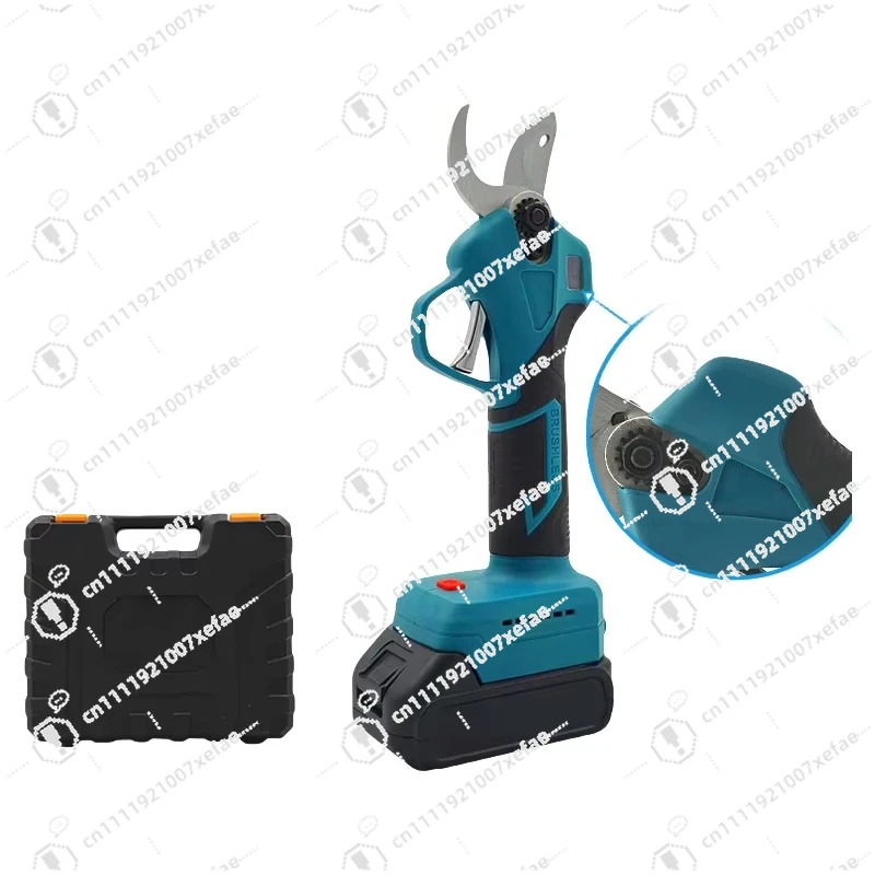 

25/30/35/40/45mm wireless electric pruning shears LCD 21V lithium battery garden shears