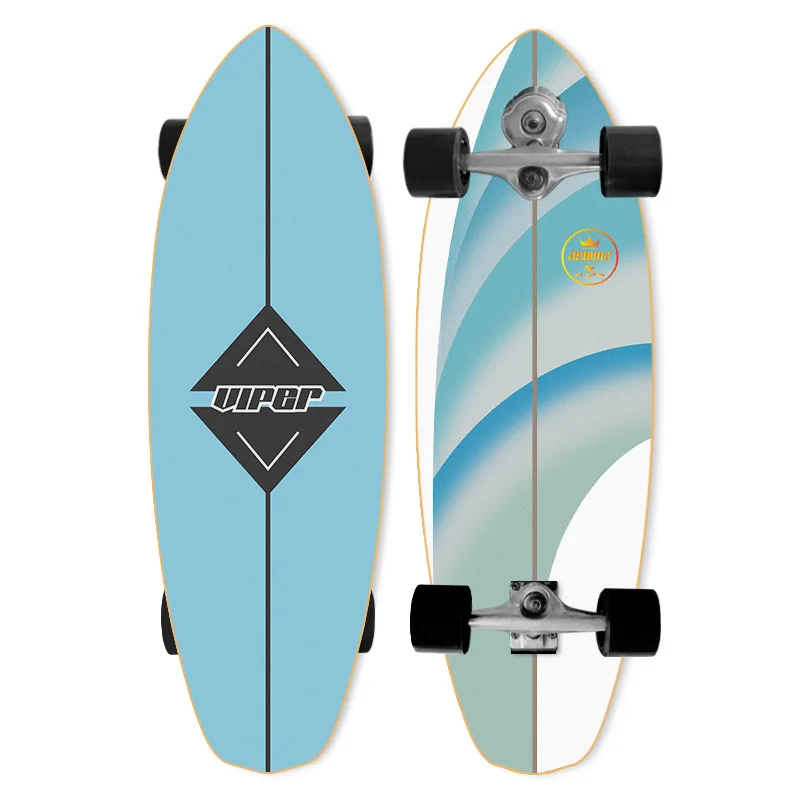 82cm S6 Meraki Surf Skateboard On Sale Complete Outdoor Maple Wood Smooth Adult Skating Maple ABEC9 Advance 4 Pu Wheels Ski