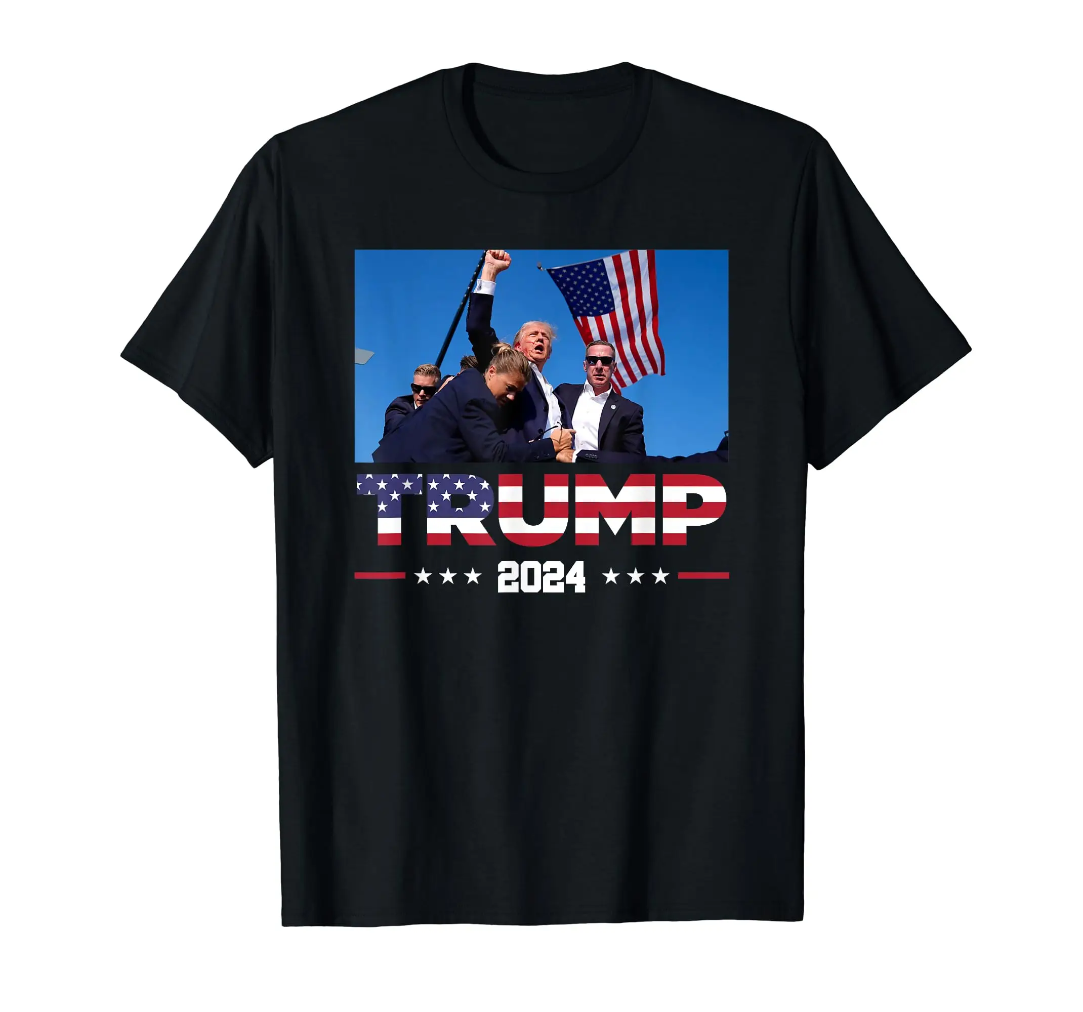 Trump 2024 Survived Shot At Election Rally T-Shirt