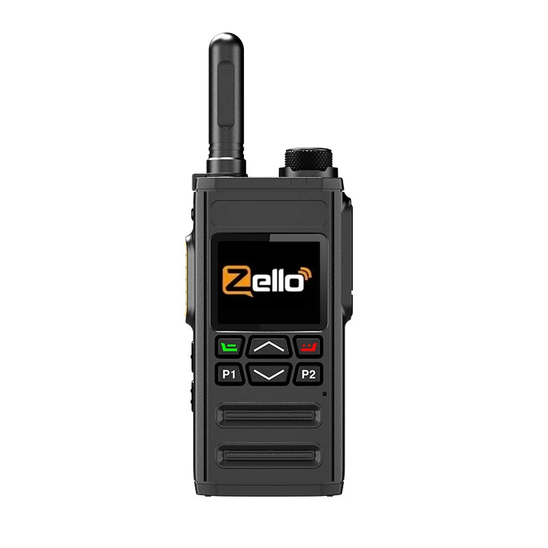 Zello Walkie Talkie 4g Sim Card WiFi Network Cell Phone Radio Long Range 100 Miles Professional POC Walkie Talkie