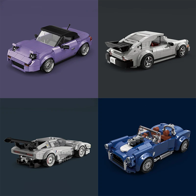 

POWERBLOCK классический спортивный автомобиль, строительные блоки, комплект суперкар, серия, модель, маленькие частицы, собранные украшения, игрушки, детский рождественский подарок