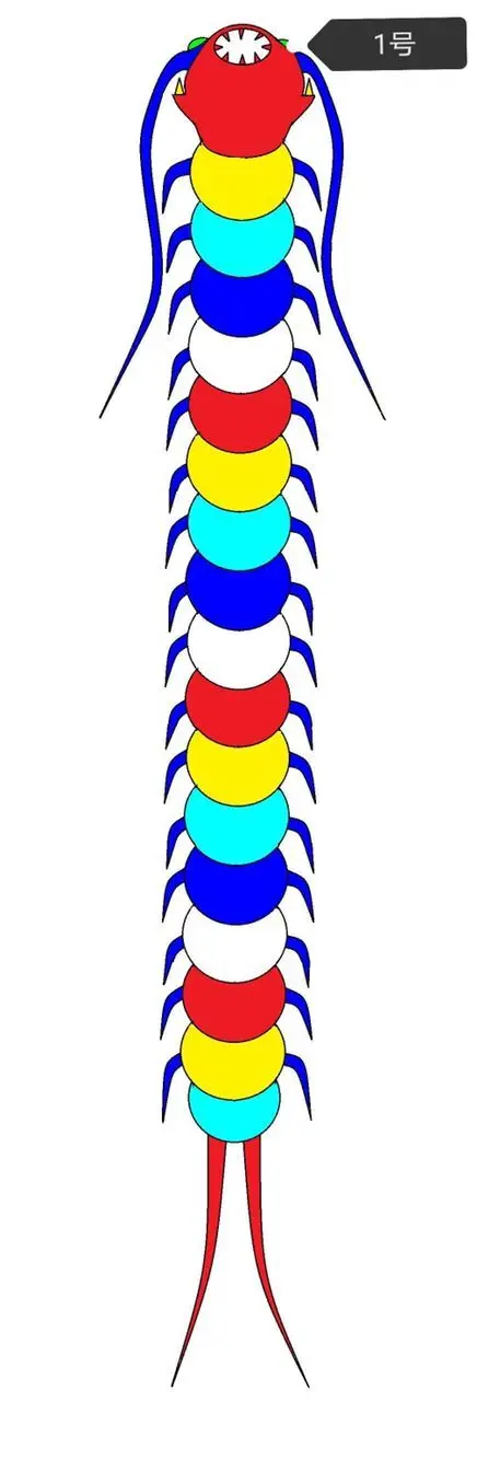 Nieuwe Collectie 18M Duizendpoot Vlieger Hanger Lijn Wasserij Zachte Opblaasbare Kite