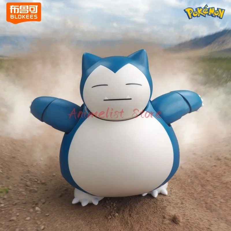 

В НАЛИЧИИ Blokees фигурка покемона Snorlax сборная фигурка Scyther Lucario оригинальная модель Декор аниме коллекционные игрушки подарок