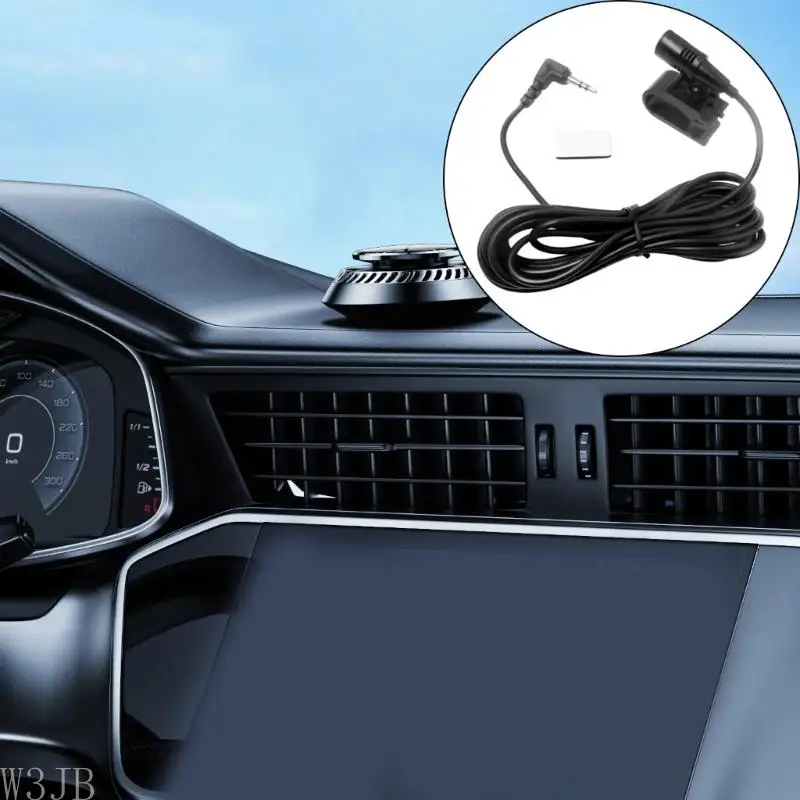 W3JB 3,5mm Clip Plug Mini Mic Car Microfon Bluetooth-kompatible Kommunikation – Detail 5
