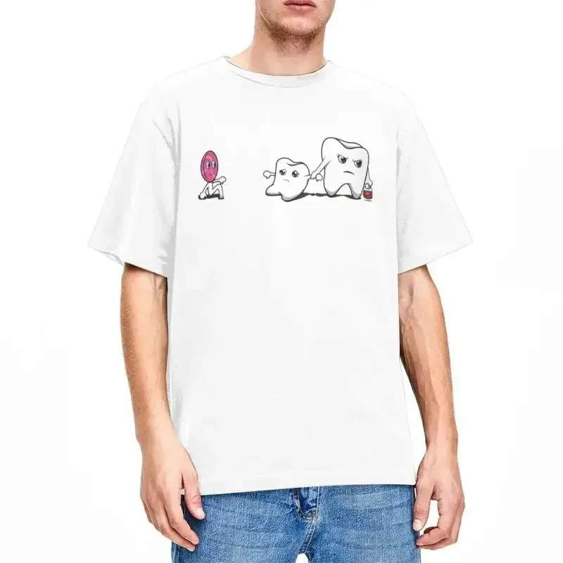 Unique Funny Dentist Dental Tooth Dentistry Meme T Shirt Crewneck Cott
