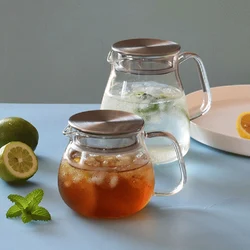 Glass Teapot With Stainless Steel Filter Household Reusable Tea Brewer For Green Tea