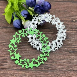 New star lace Metal Cutting Dies Stencils For DIY Scrapbooking Decorative Embossing Handcraft Template
