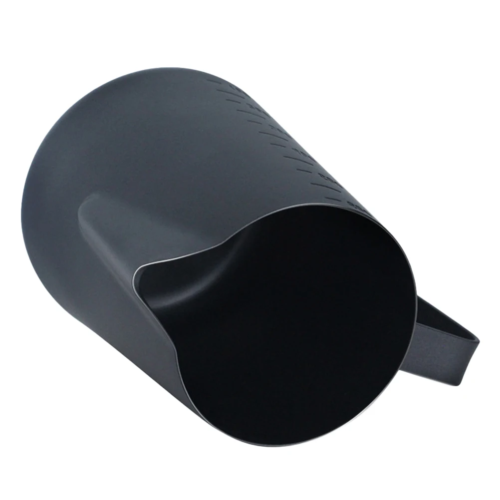 

Durable Stainless Steel Frothing Pitcher With Handle Exquisite Appearance Milk Frothing Cup For Coffee Smoothie Water