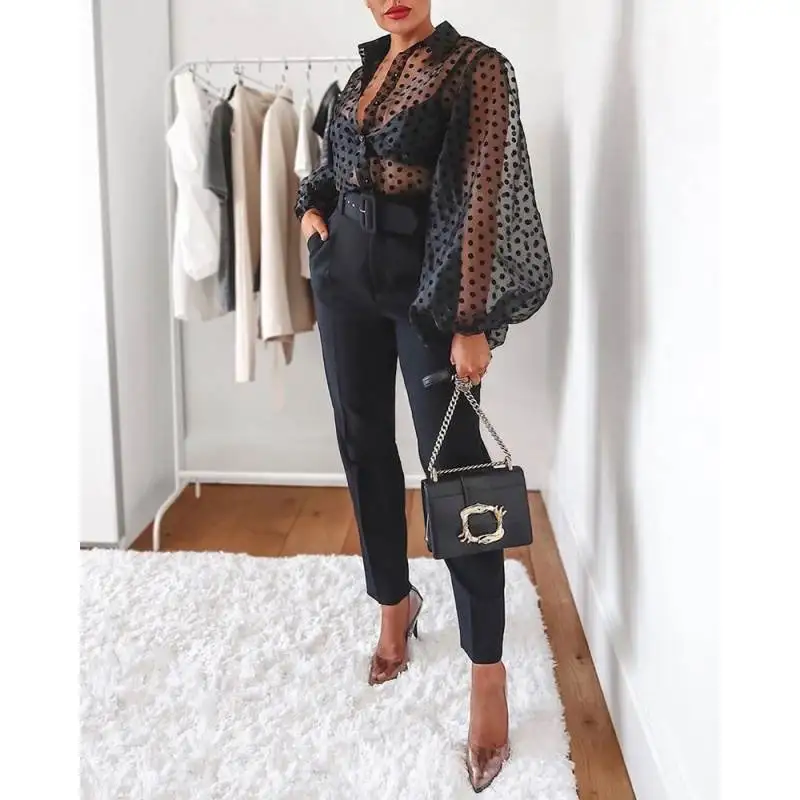 여성용 2024 가을 에스닉 중국 스타일 블라우스 여성 상의 패셔너블 전통 의상 무대 공연복