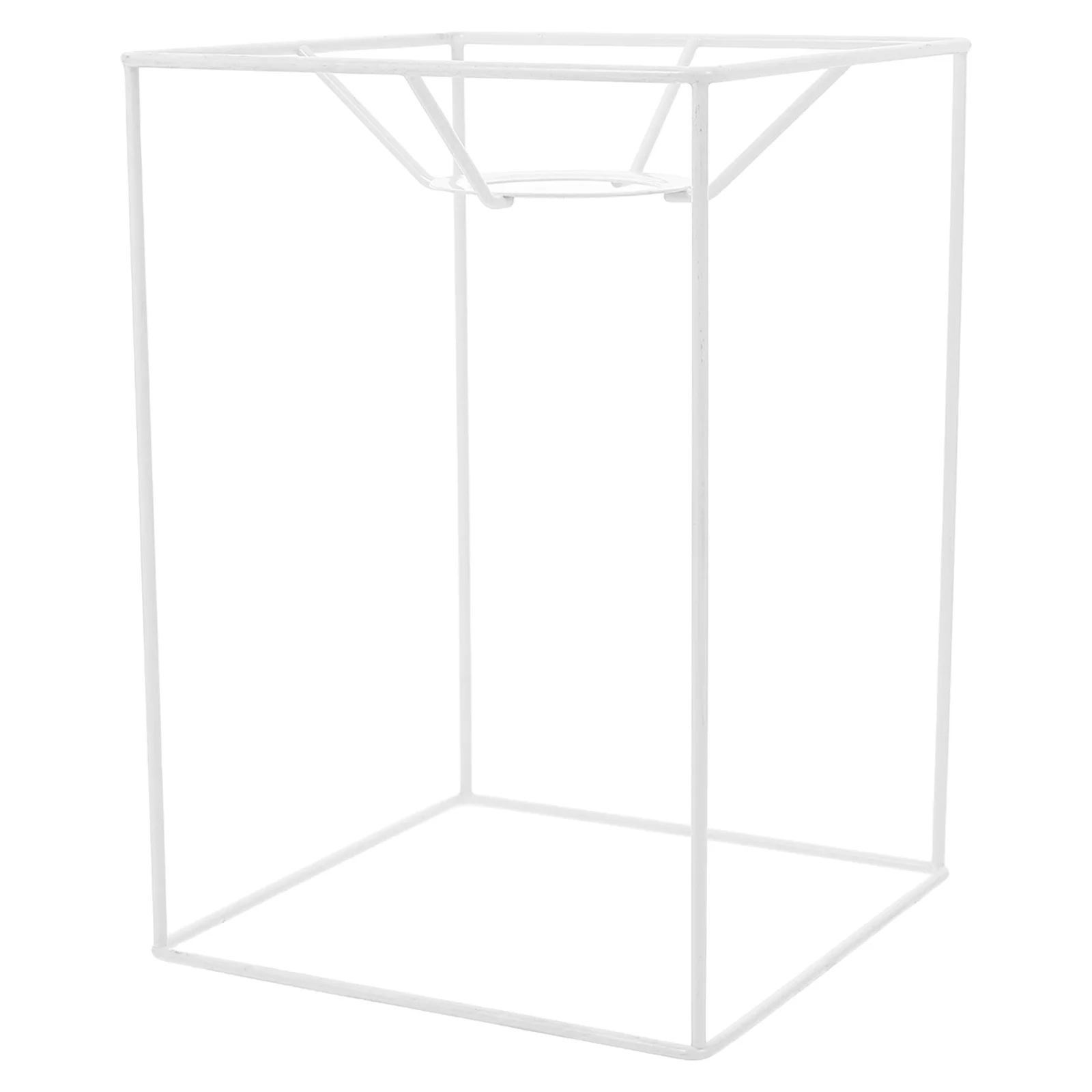 

E27 Iron Wire Lampshade Frame Versatile Application Simple Setup Creative Elegant Desk Table Lamp Desk Lamp DIY Frame