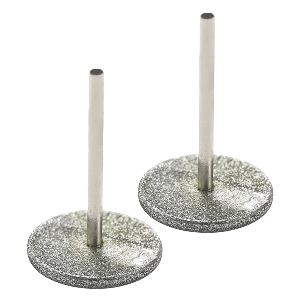 2 stücke Nagel Pflege Schleif Scheiben 20Mm Hartmetall Bohrer Bits Für Abgestorbene Haut Kallus Entfernung Elektrische Nagel Datei Maniküre pediküre Werkzeuge