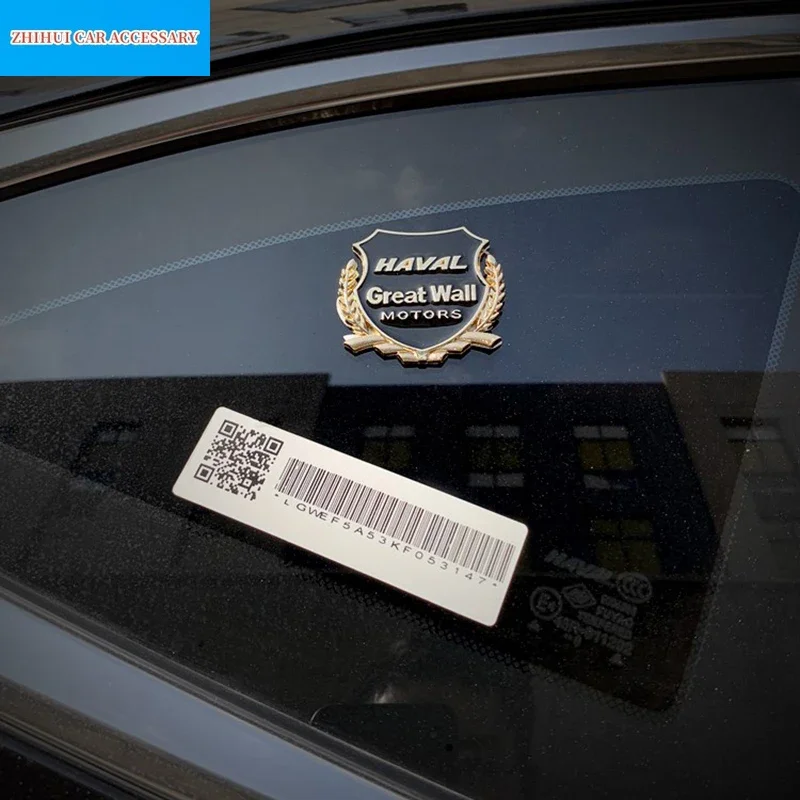 

Наклейка для декора автомобиля для GWM HAVAL HOVER Great Wall H6 3TH 2021, боковая наклейка, эмблема окна, 3D значок багажника, модификация, аксессуары