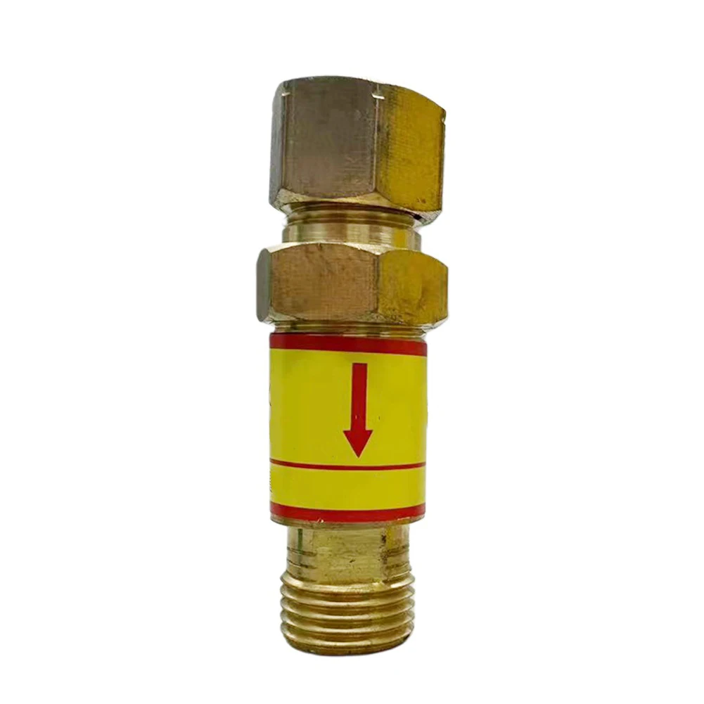 For Cutting And Welding Acetylene Flashback Arrestor Automatic Reset Valve Gas Welding Check Valve Built-in Check Valve