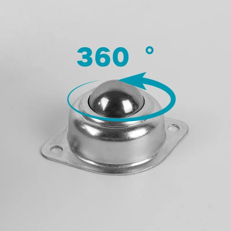 

Metal Steel Swivel Ball Caster Wheel Car Robot Universal Eye Round Wheel Nylon Roller Ball For Machinery Trolleys Skate Wheels