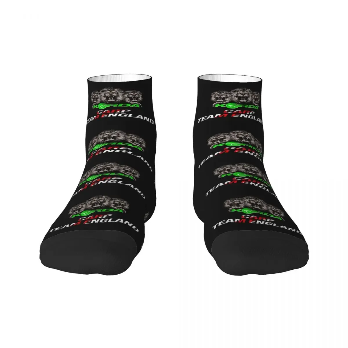 Korda Fishing Logo Men Women Crew Socks Unisex Cool 3D Printing Fish Carp Fisherman Gift Dress 