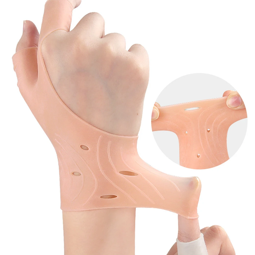 1 Stück Gel-Daumen-Handgelenkstütze – wasserdichte Handgelenkstütze – Handstütze, coole Wrap für Arthritis, Dequervains, Tenosynovitis, verstauchte J – Detail 5