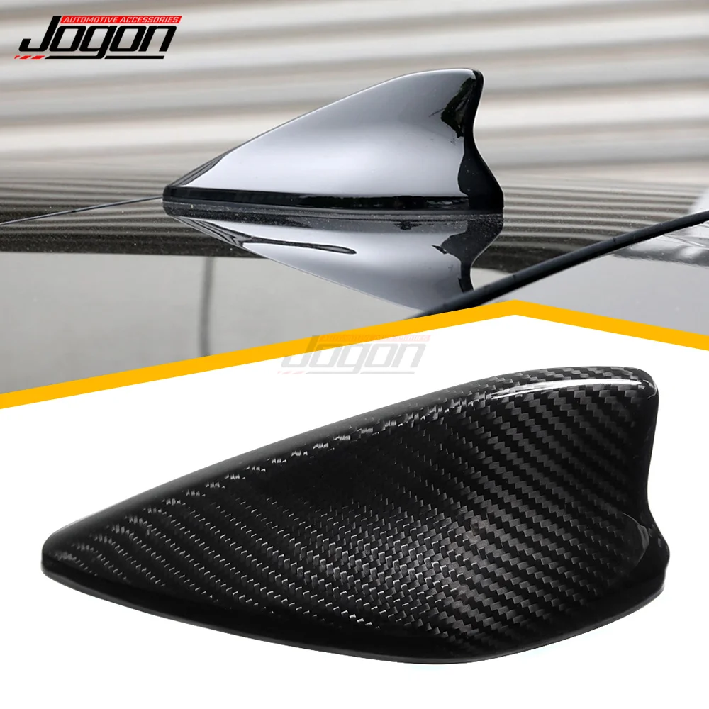 Dry Carbon Fiber For Hyundai Ioniq 5 N NE SEL 2022 23+ Car Exterior Roof Antenna Cover AM/FM Radio Decoration Accessories Trim