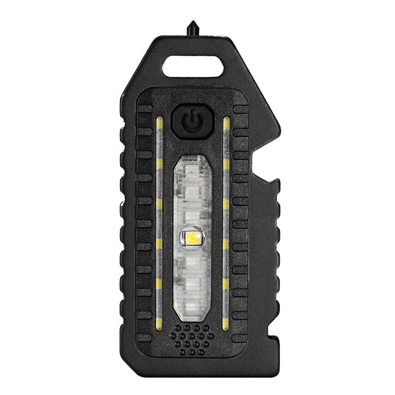 LED Red Blue Shoulder Tactical Police Flashlight with Clip USB Rechargeable Torch Bike Taillight Helmet Warn Light