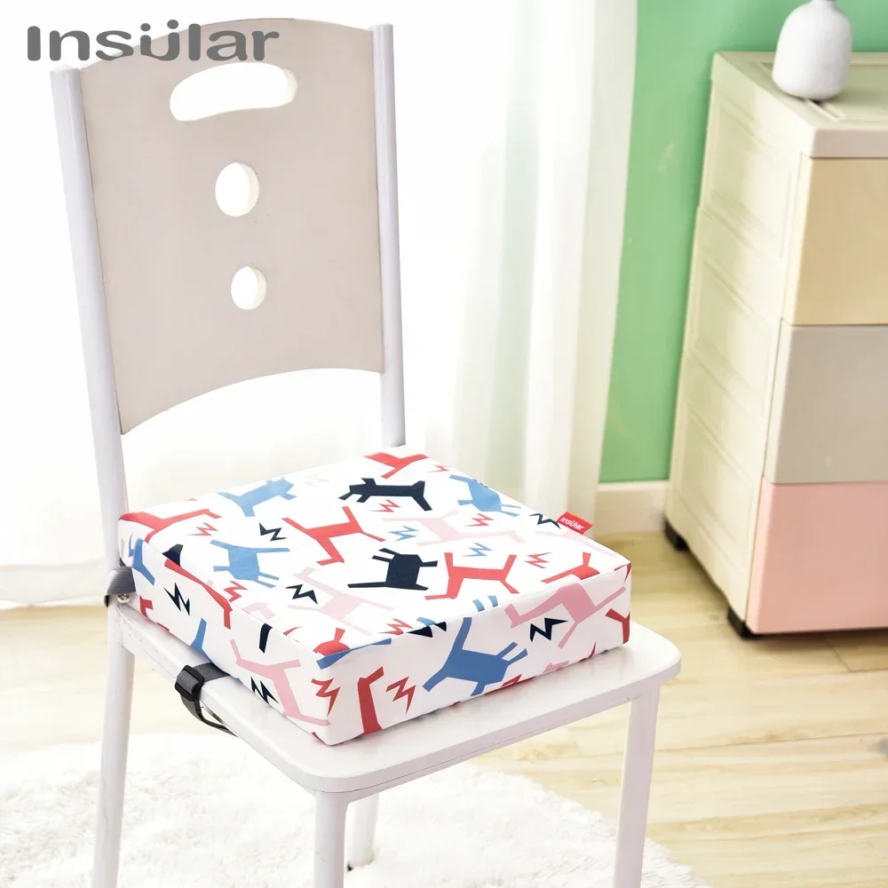 Multifunction Children Increased Chair Pad Anti-Skid Increase Seat Baby Dining Cushion Adjustable Chair Booster Cushion For Kids