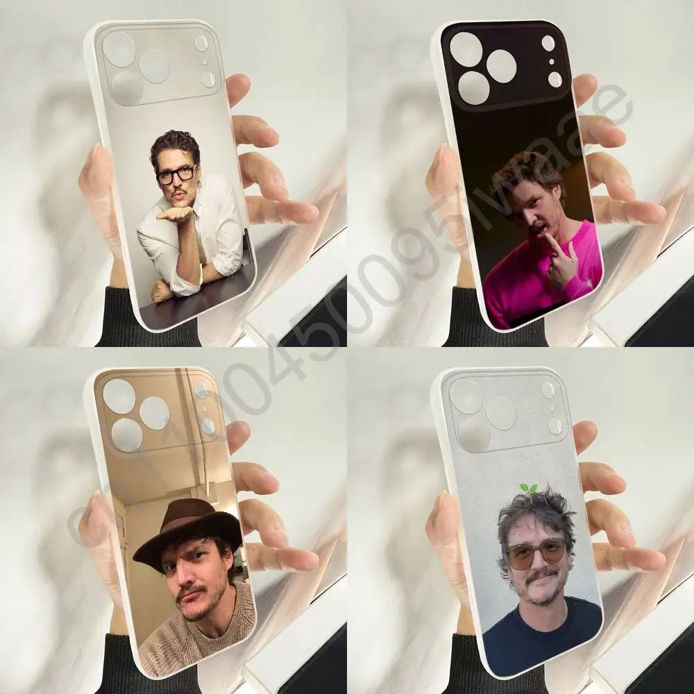 

Actor P-Pedro Pascal Phone Case For iPhone 12,16,11,14,13,17,15,Plus,E,Pro,Max,Air,Mini Wireless Charge Magnetic Frosted