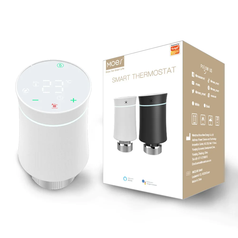 ZIGBEE Graffiti Smart Home Heating Temperature Control Valve App Remote Timing Control Energy Saving Constant Temperature